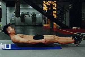 女生腹肌虐腹训练视频,虐腹100个动作