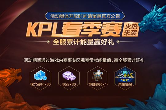 王者荣耀KPL2019春季赛今日打响，盖世豪侠该我上场！
