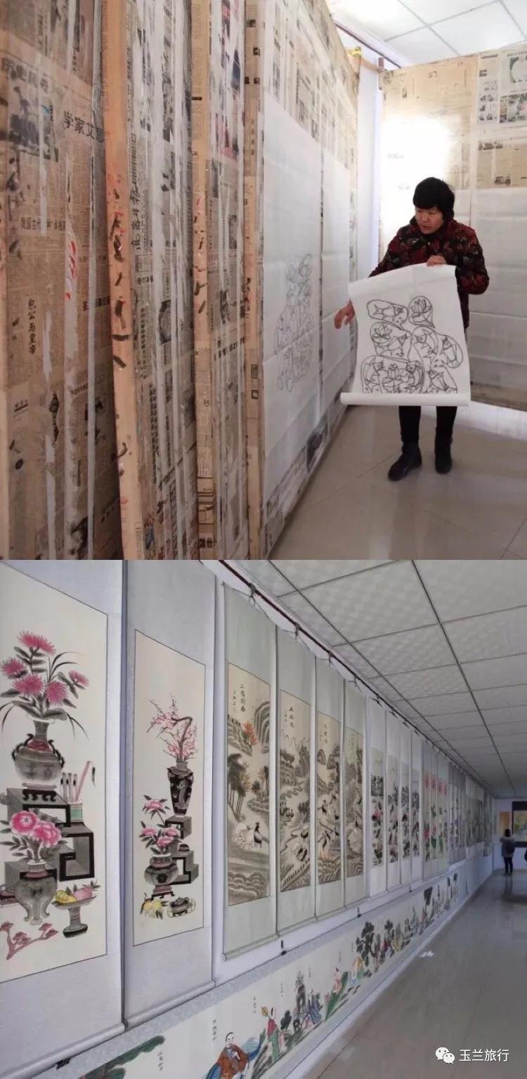 莫言笔下的家乡图片,莫言手绘图片大全