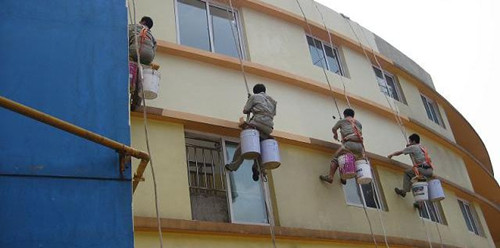 外墙粉刷一平方要多少料,外墙粉刷和砖墙粉刷