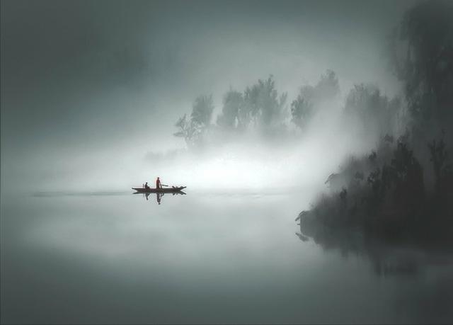 一蓑一笠一扁舟的全诗配图,一蓑一笠一扁舟是哪个古诗