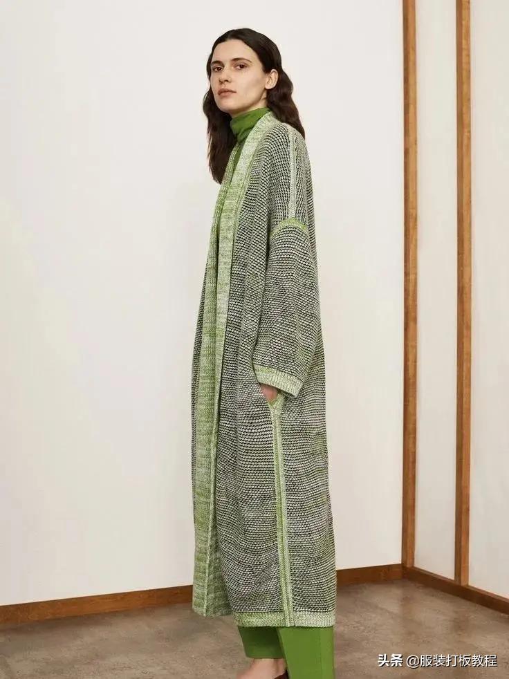 针织圆形口袋视频教程,针织开衫口袋怎么织