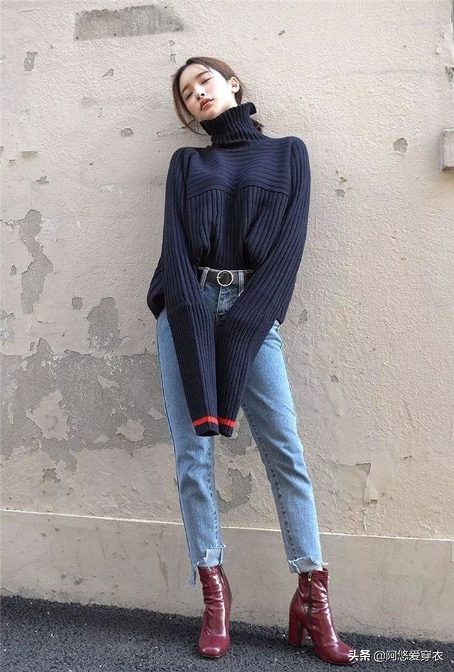 靴子怎么避免弯,秋冬长靴子怎么选择搭配