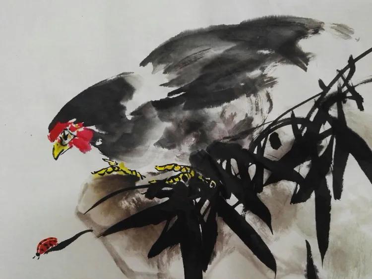 邹大耳写意画作品欣赏,邹大耳写意作品欣赏