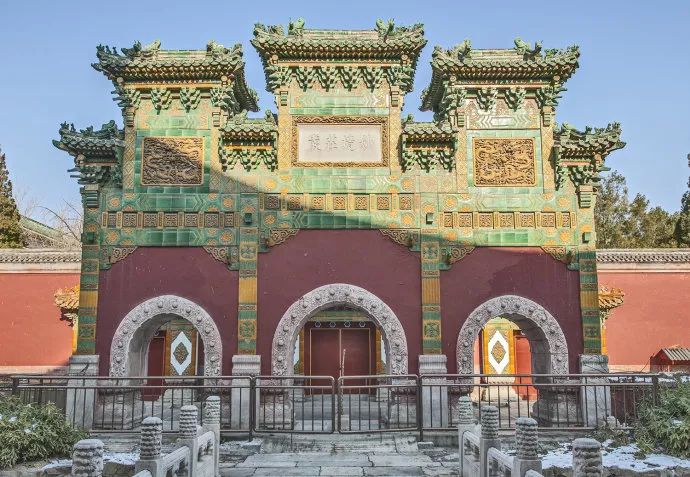 北京国子监琉璃牌楼,北京历史上的琉璃牌楼