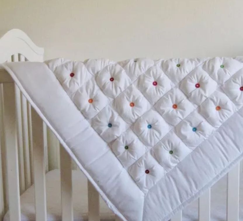 泡芙花坐垫编织初学者,布艺泡芙坐垫制作教程