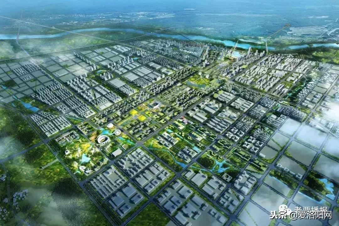 洛阳体育生态公园效果图,洛阳新增一个公园