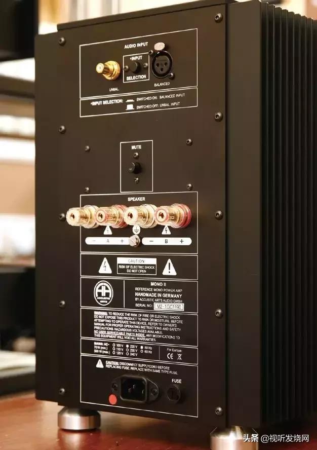 「HI-FI乐趣」AccusticArtsMONOII单声道后级放大器