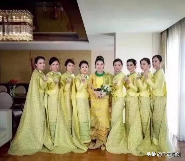 缅甸皇室珠宝,缅甸土豪结婚新娘首饰