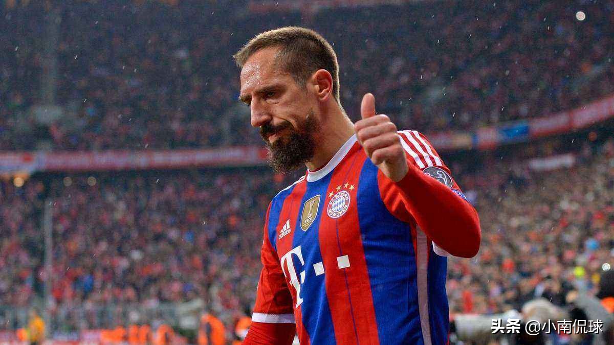 拜仁国王里贝里,被称为国王的球星