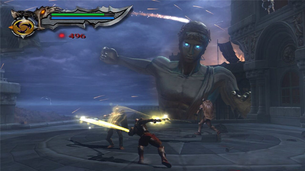 *力暴**美学，奎托斯踏破奥林匹斯神殿，经典神作《战神2》回顾