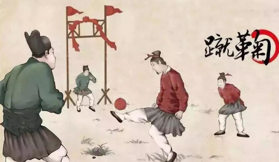 蹴鞠宋代,蹴鞠场边万人看