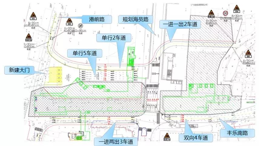 广州地铁7号线裕丰围站施工,广州7号线东延段裕丰围换乘通道
