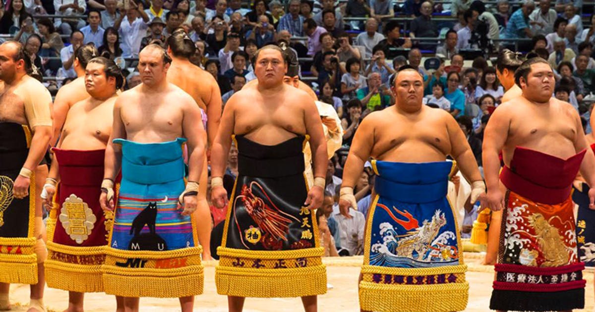 相扑mma比赛,相扑大吨位对决
