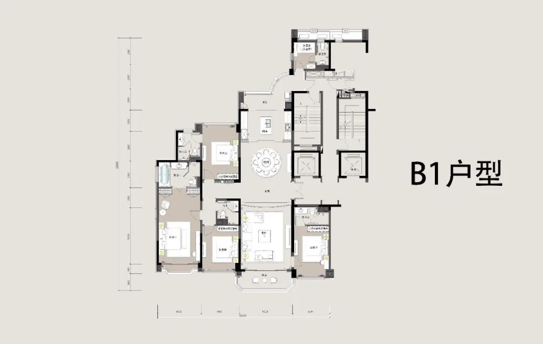 403平米大平层豪宅,332平方大平层江景