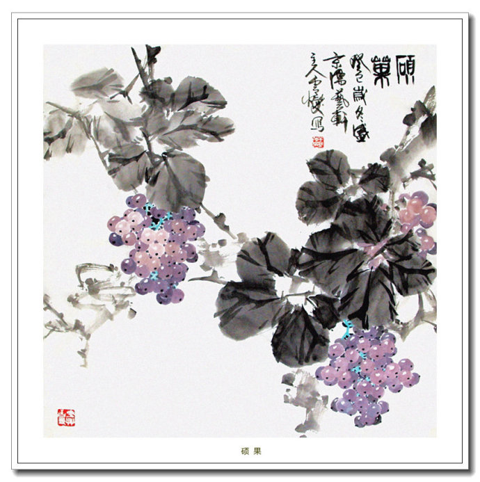 富贵气息的花鸟画,皇家富贵的花鸟画