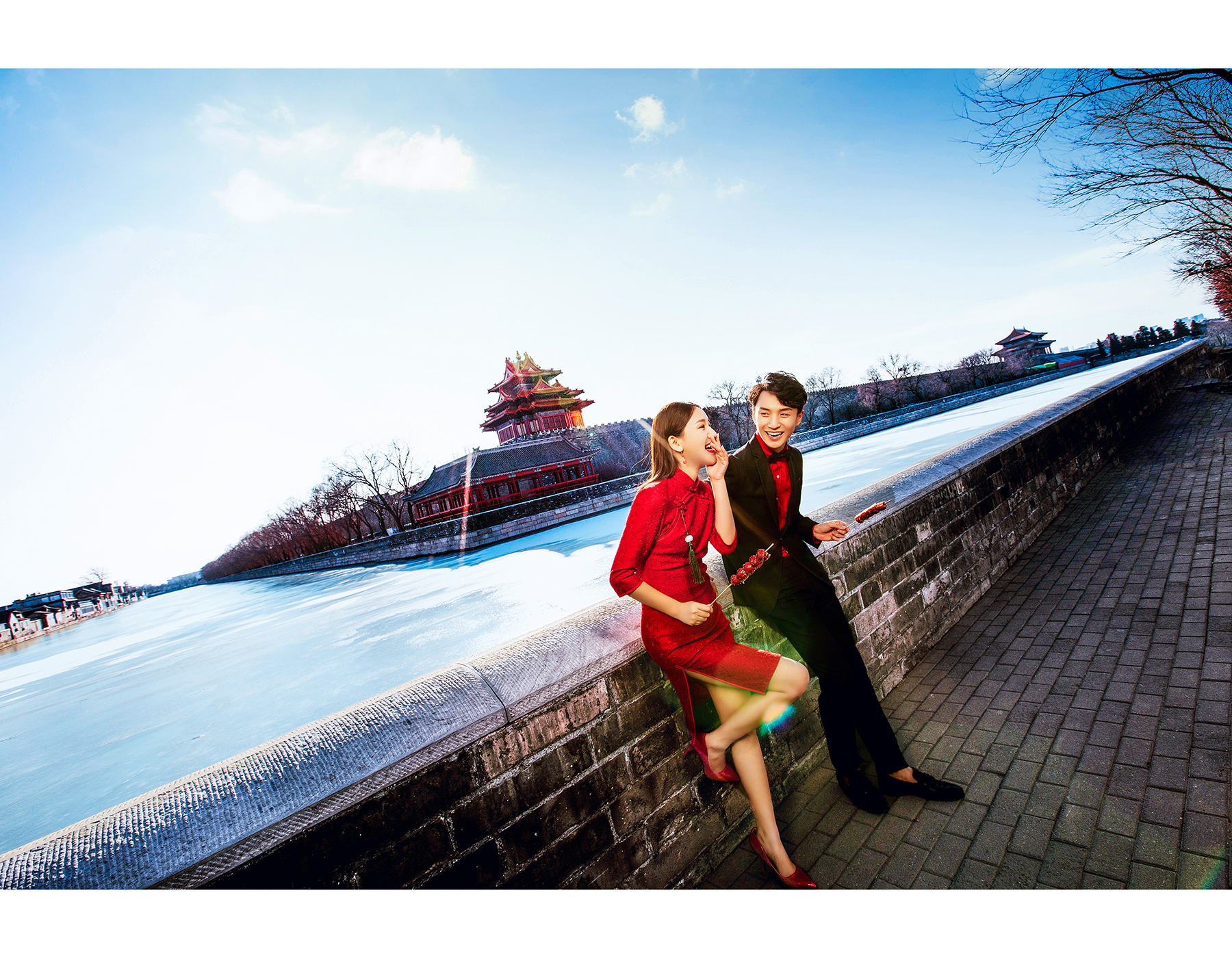 室外拍摄婚纱摄影攻略,北京角楼和鼓楼哪个拍婚纱照好呢
