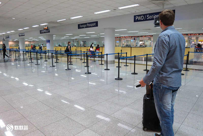 菲律宾旅行证回国机场流程,菲律宾机场旅游签证出境通道