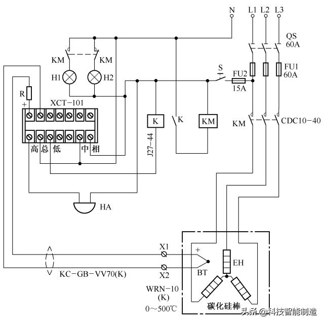 自动化电路图讲解和实物图基础,自动控制电路图详细讲解