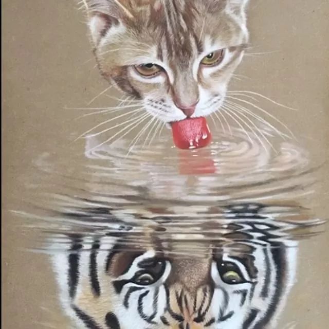 3d超写实彩铅画,超写实彩铅手绘细腻的让人咋舌