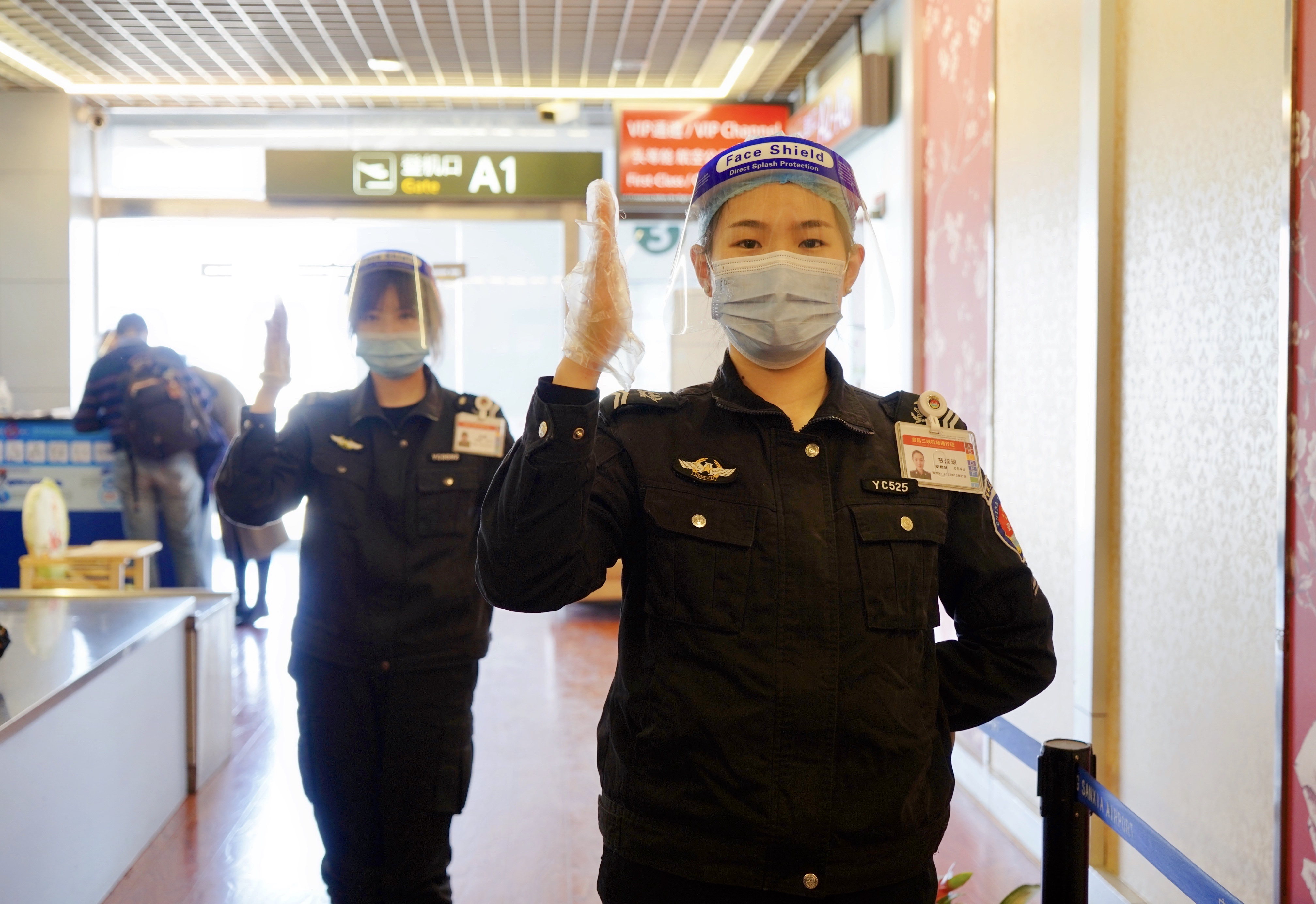 三峡机场安检,三峡机场过完安检