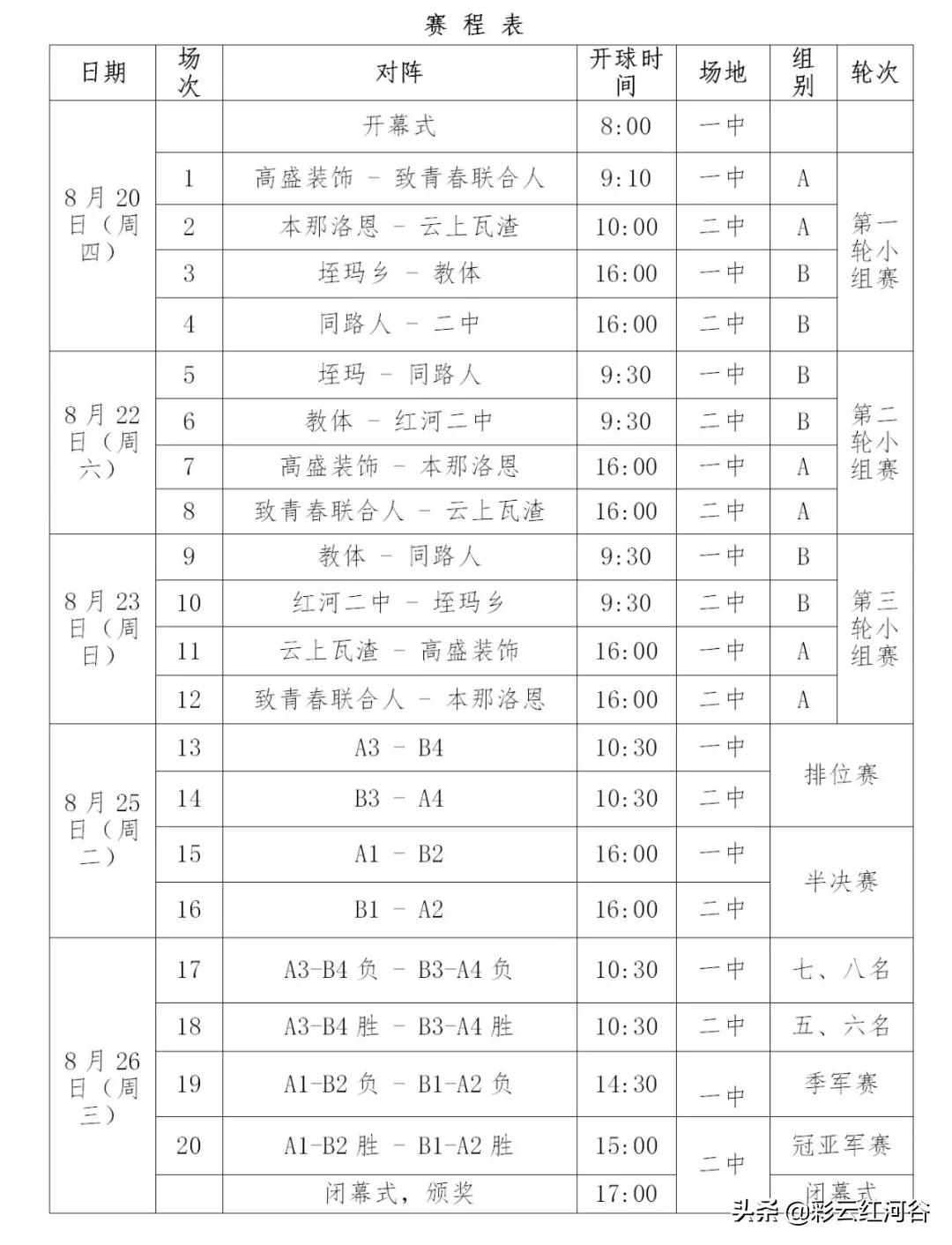 足球比赛红河谷,红河第三届足球联赛开幕式