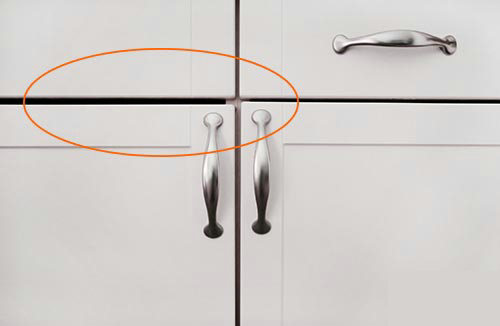 如何调节橱柜门位置,如何协调橱柜各个柜门的尺寸