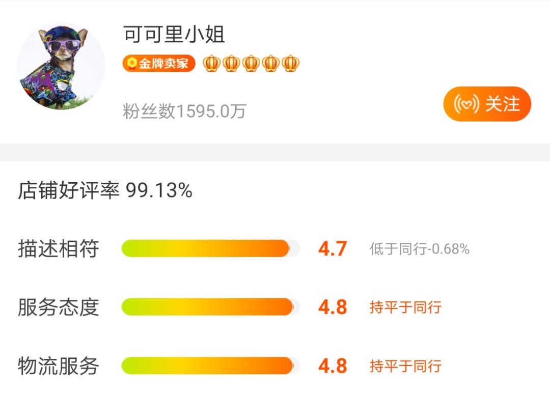 六家零差评平价女装店,差评最多的淘宝店