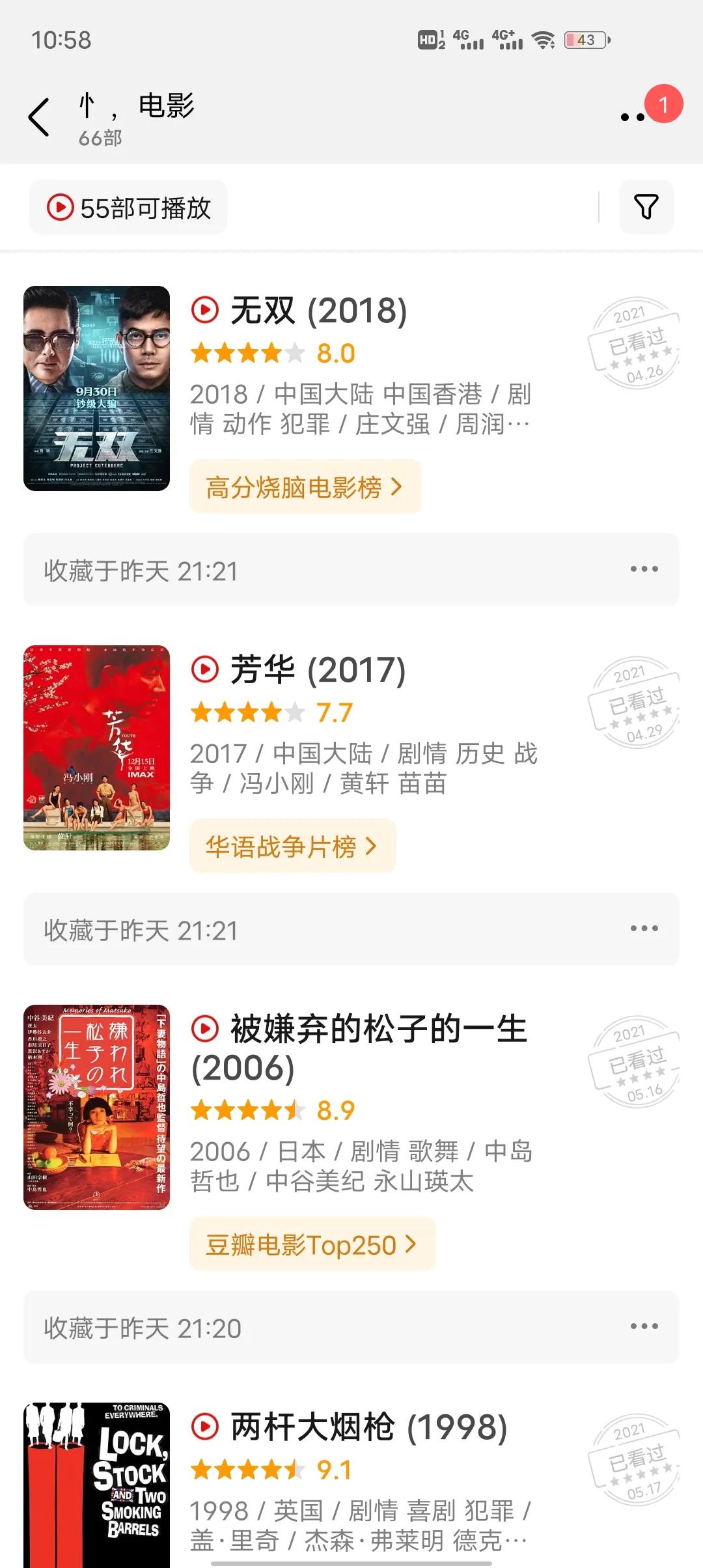 必看的100部电影推荐,过去十年最好看的50部电影