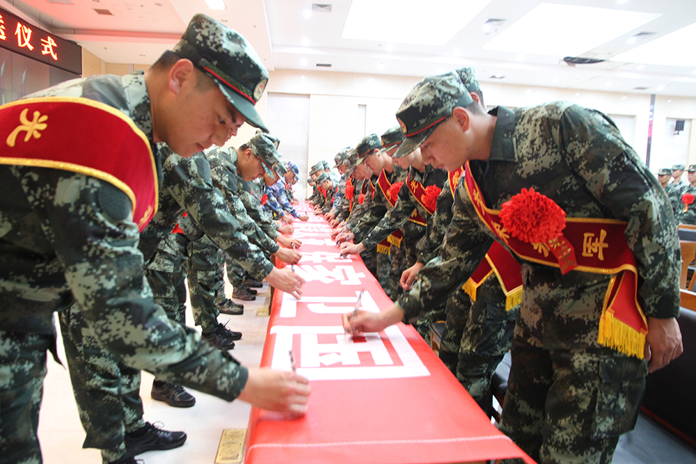 这批新兵真帅！史上学历最高特长最多！河北省邯郸市肥乡区75名新兵披甲出征圆梦军营
