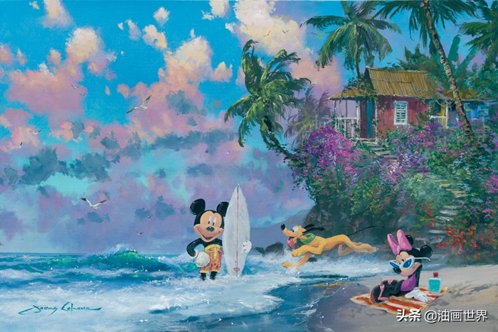 迪士尼的画高清,早期迪士尼画师