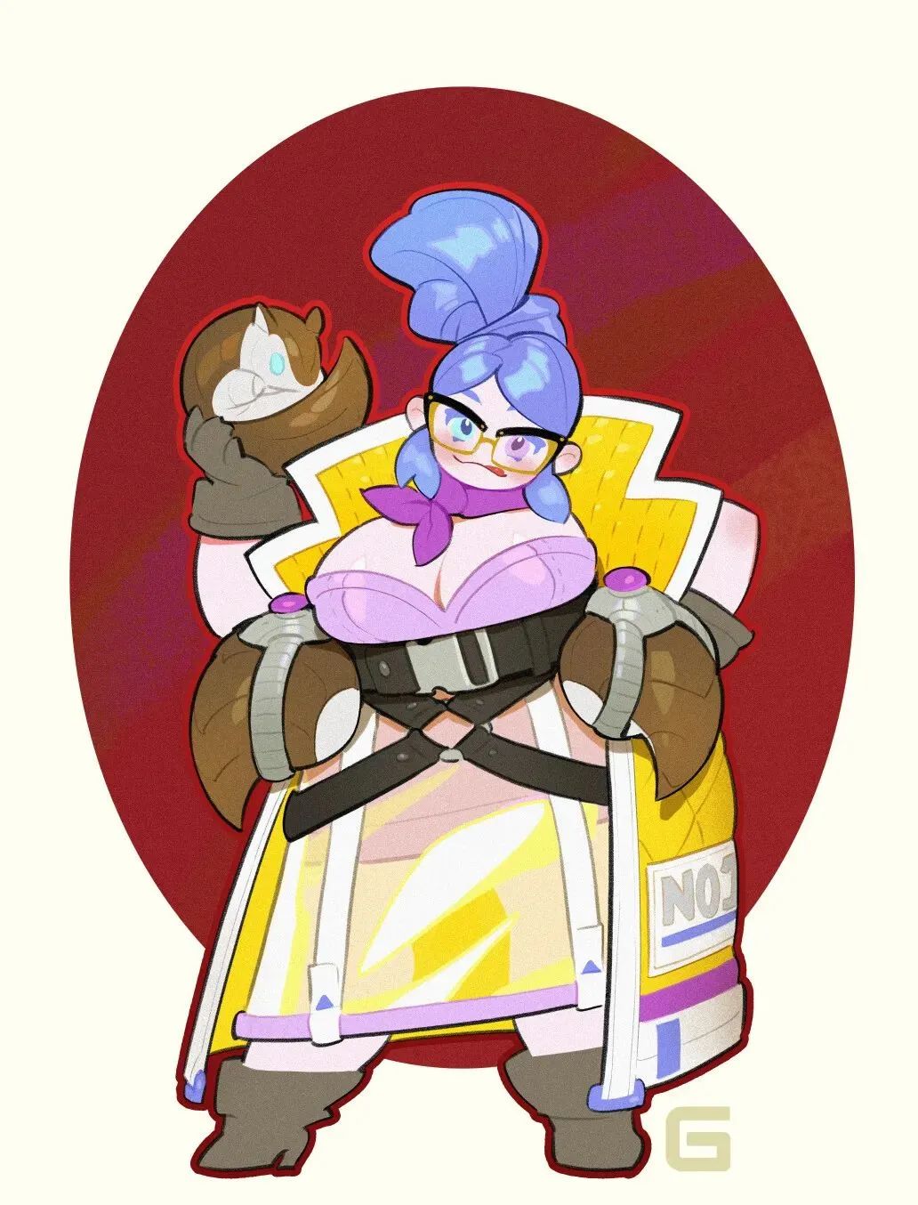 LEEMK,GAMZA/贯彻爱与真实的邪恶｜插画分享