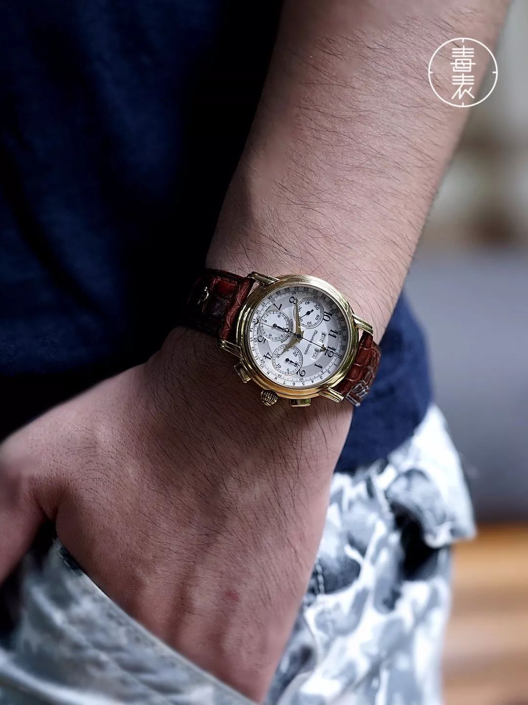 艾美橡树机芯,古董计时腕表