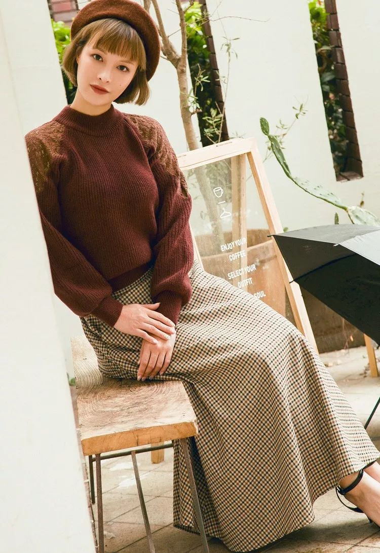 日系春秋毛衣外套,日系个性毛衣外套