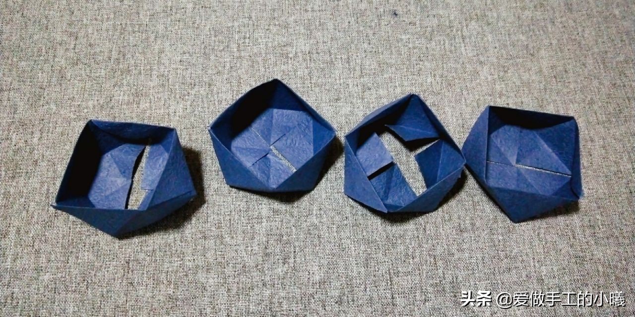 折纸花瓶教程小视频,立体折纸花瓶简单教程