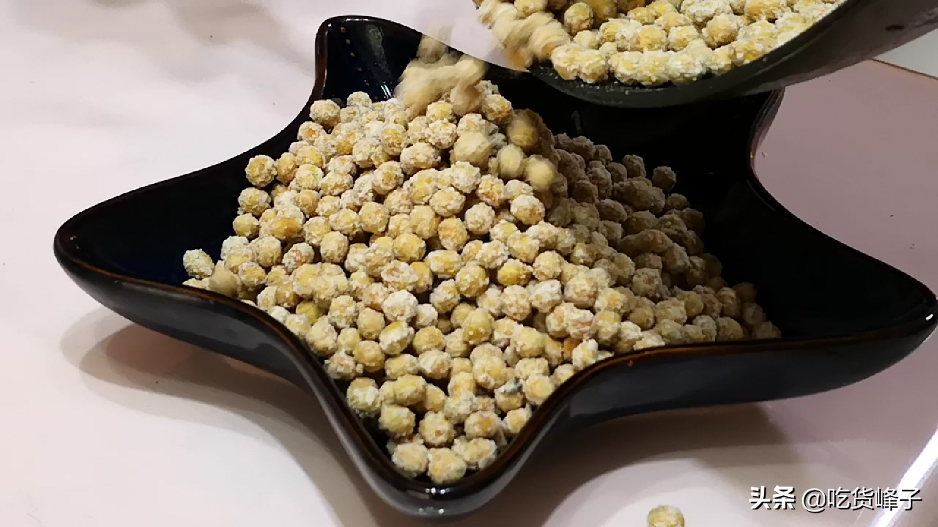 乡下糖豆的做法,炒糖豆子教学视频