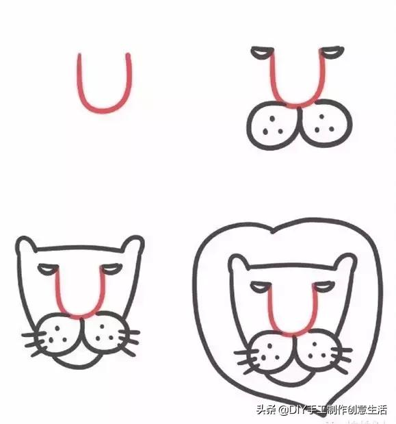 简笔画超简单步骤3笔,简笔画超简单教程