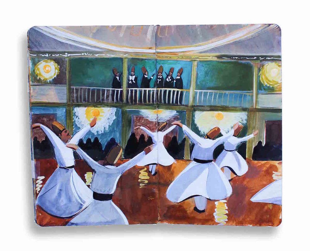 粉色主题手帐简笔画手绘,小清新简笔插画手绘手帐