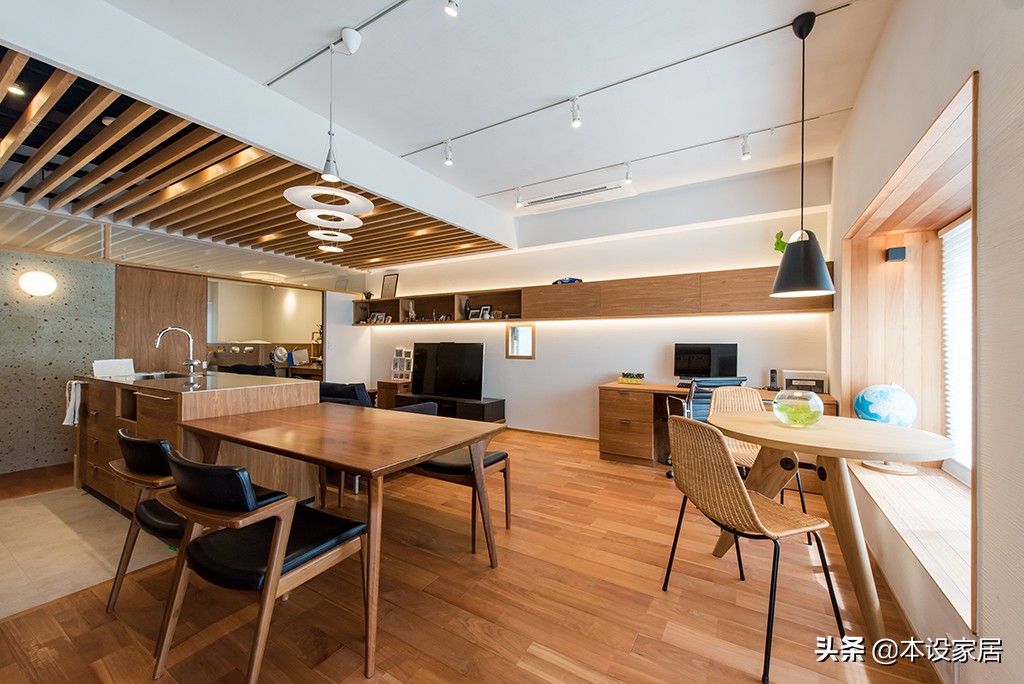 180平四房大宅全屋原木风太漂亮了,现代极简风格小宅