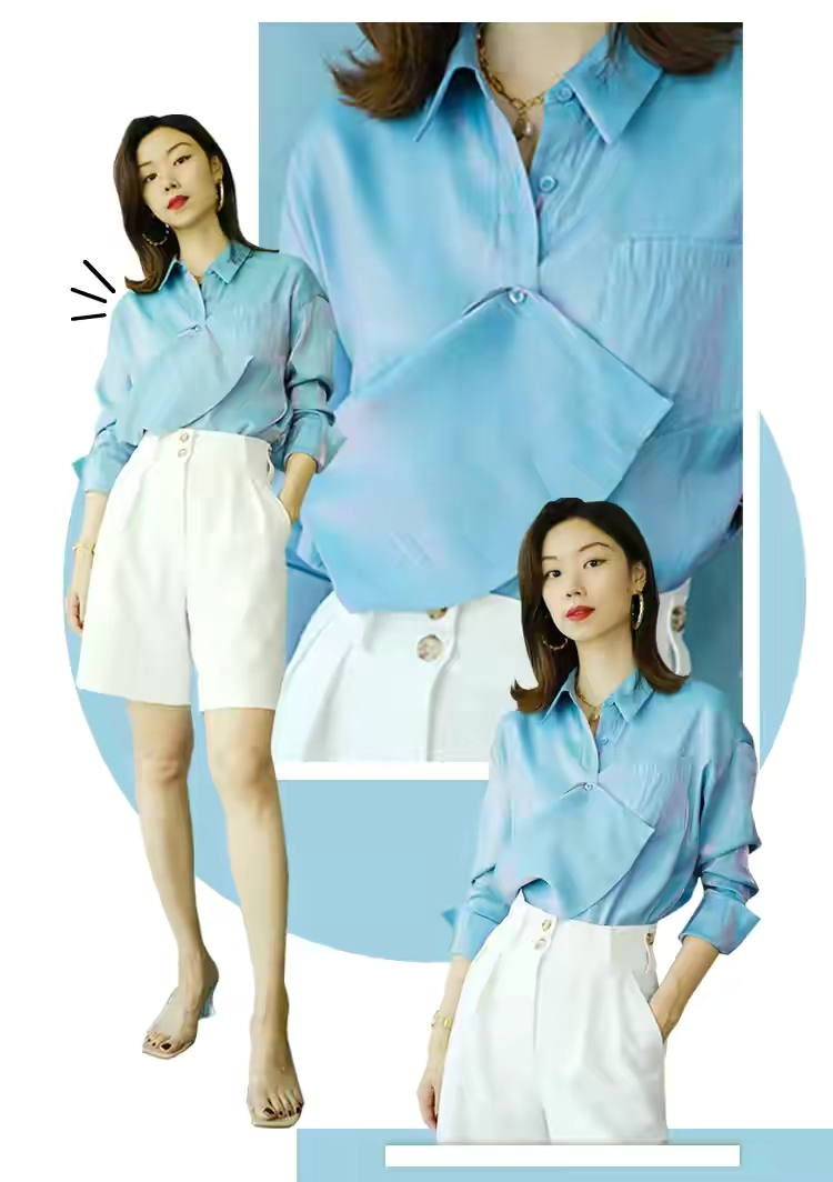 衬衫休闲穿法扣子系法,衬衫不规则扣法