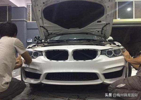 惊艳4系改装,个性宝马4系双门轿跑改装