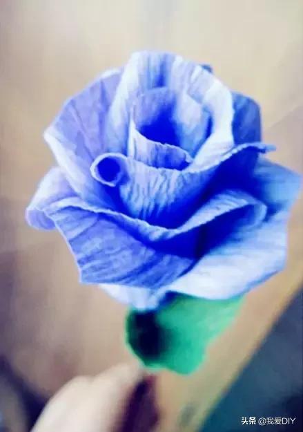 好看好折的玫瑰花,花店手工玫瑰折法
