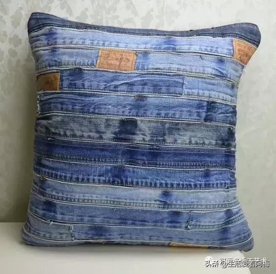 牛仔裤旧物改造手工制作小学生,废旧牛仔裤各种改造图解