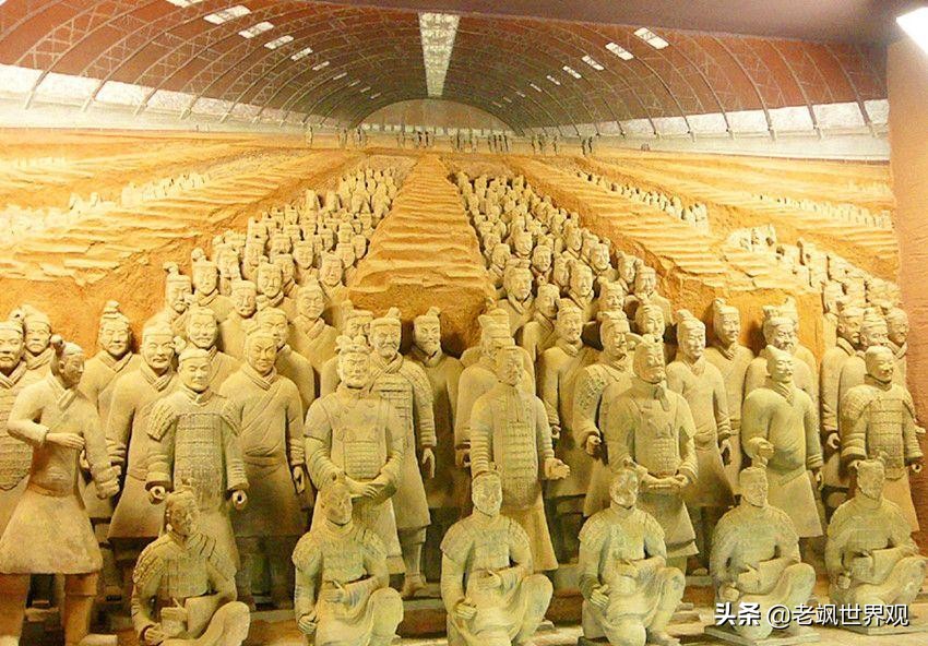 秦始皇陵活人俑之谜,秦陵兵马俑和秦始皇墓