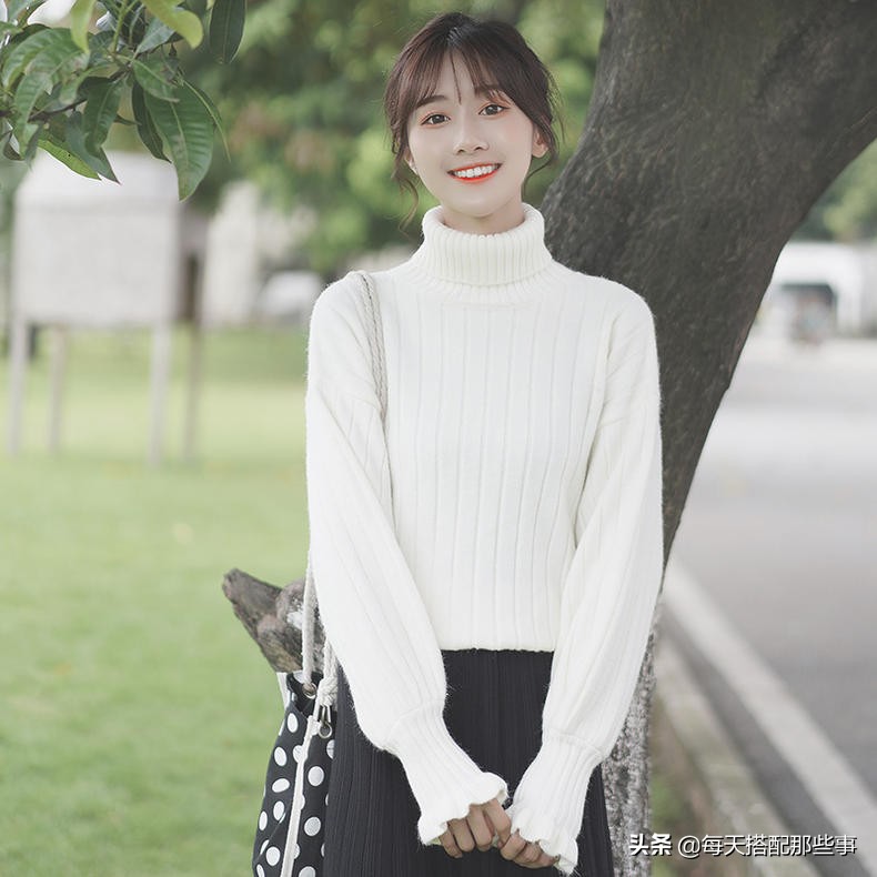 甜美针织衫套头,甜美针织衫单体