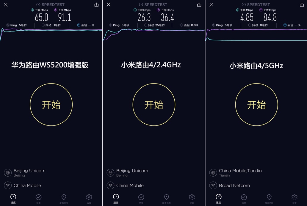 华为路由器ws5200双核和4核的区别,华为ws5200和小米路由器4