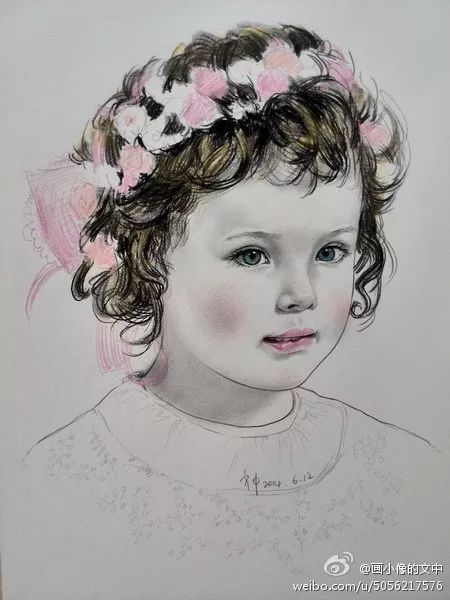 比起打印画，美院毕业的他，笔下这种彩铅水彩画才好看哭了~