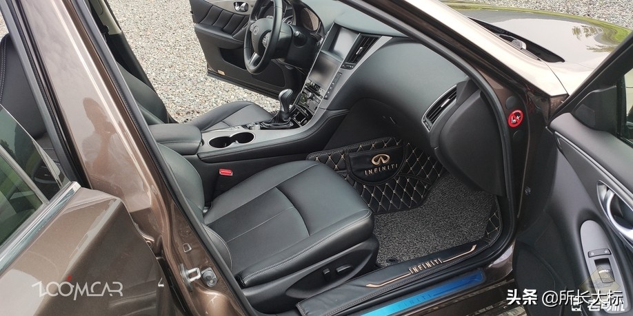 英菲尼迪q50l一阶测试,英菲尼迪q50灰色提车作业