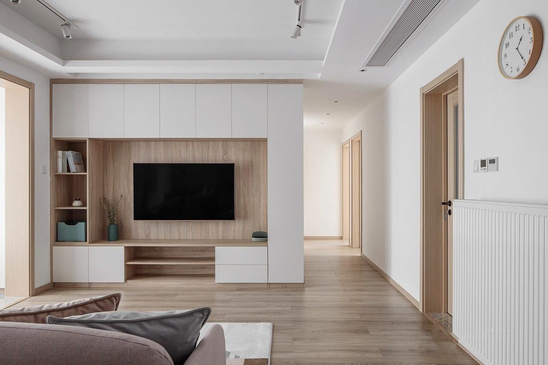 140平简约浅色系装修,轻奢浅冷色调装修高级感120平