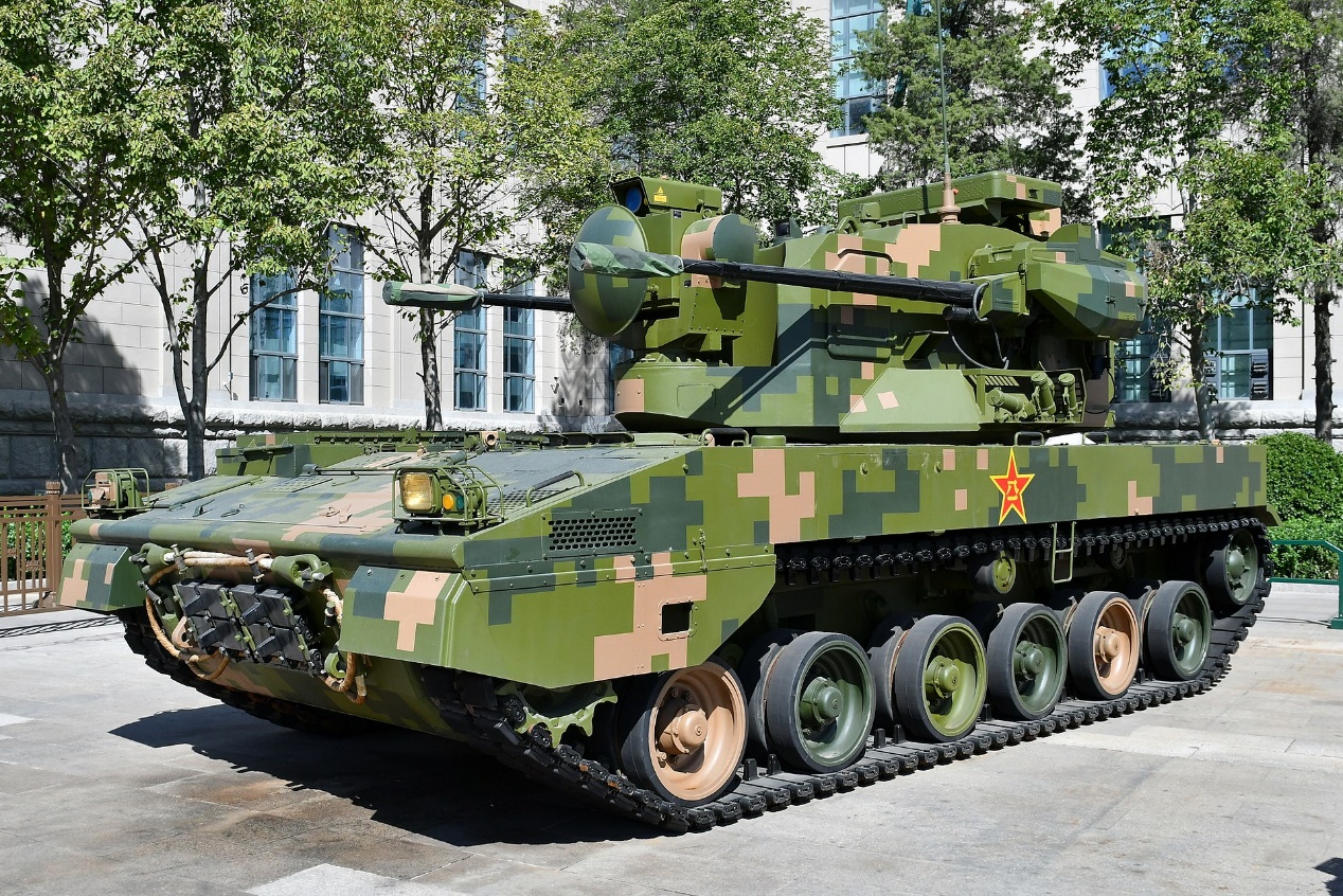 中国的自行高炮,中国目前最先进的自行高炮